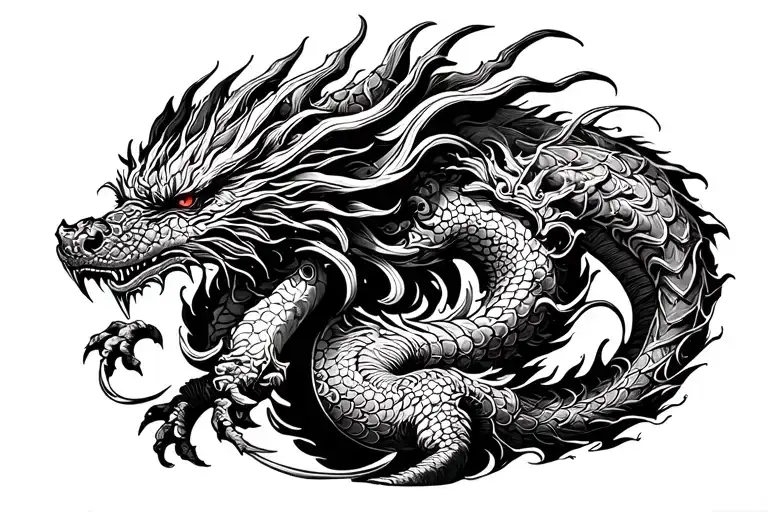 Gemini Zodiac Sign Dragon