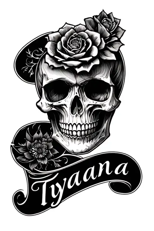 Skull Name Tyana Lexie