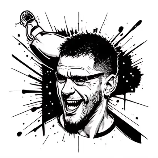 Funny Abstract Douchebag