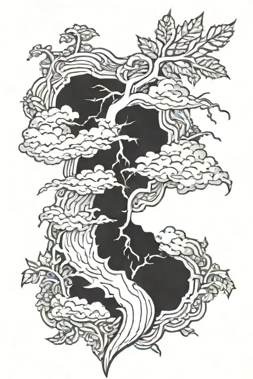 Nature Lightning Bolt