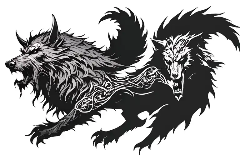 Ragnaroar Odin Vs Fenrir