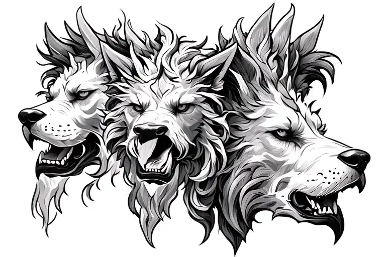 Cerberus 3 Heads Only