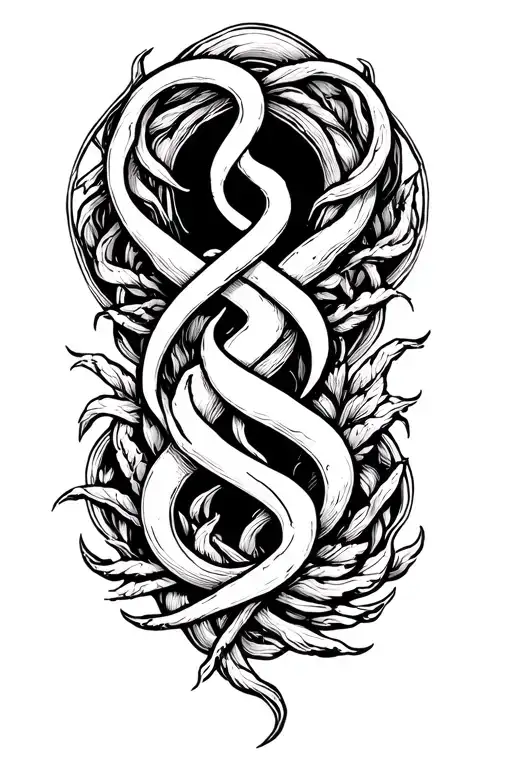 Cancer Zodiac Sign Intertwined With Aquarius Zodiac Sign