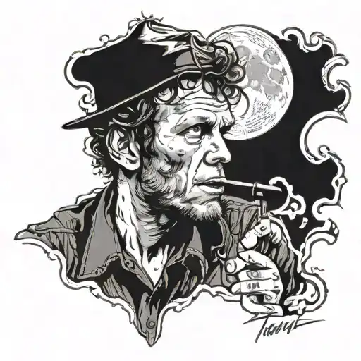 Tom Waits And The Moon