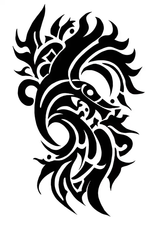 Maori Tribal Design