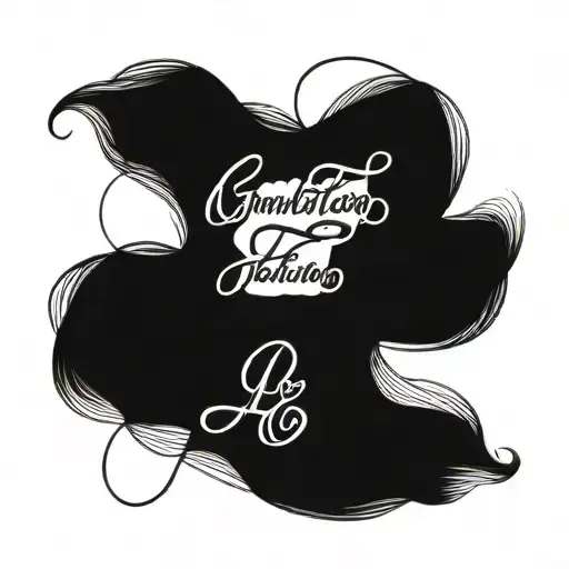 Cursive Writing Saying Ambition