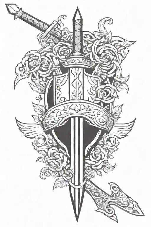 Sword With Shield