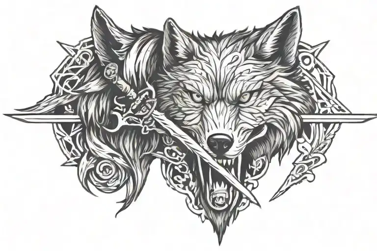 Wolf And Sword