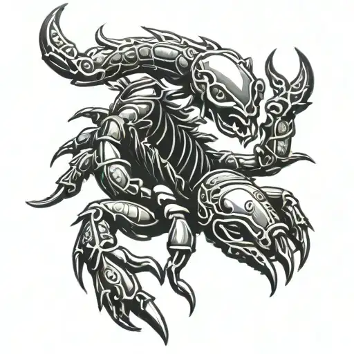 Scorpion With A Crown Date Of Birth