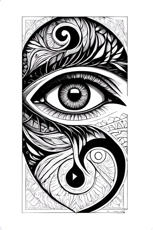 Africa Continent Eye Of Horus