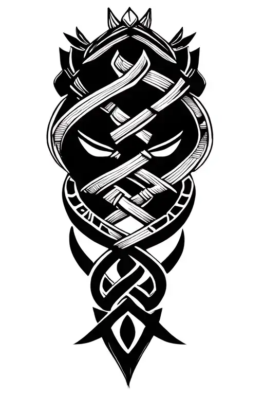 Samurai Trinity Knot Weave