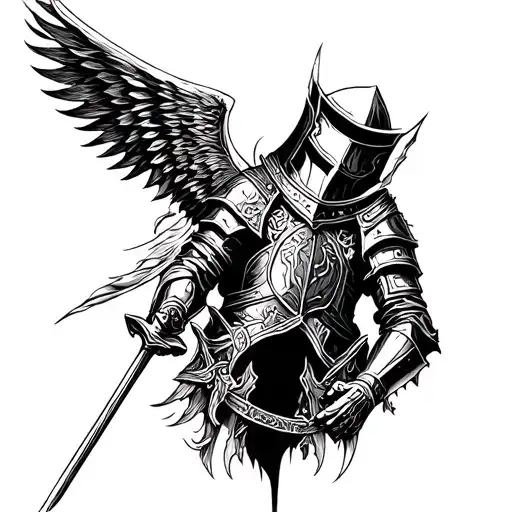 Black And White Knight