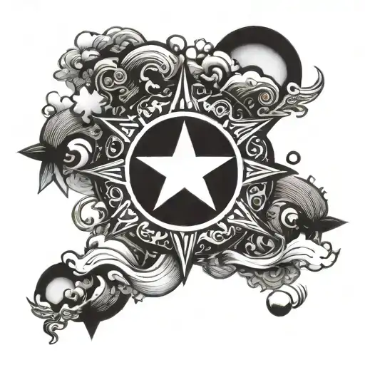 A Blessing A Star A Rising Sun In Emoticons