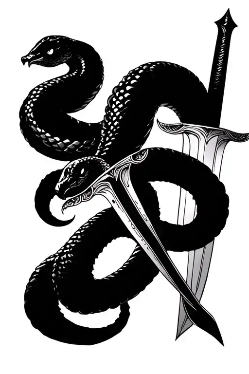 Sword And Snake