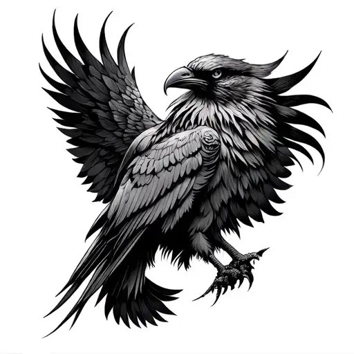 Celtic Raven