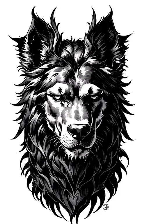 Cerberus On The Forearm