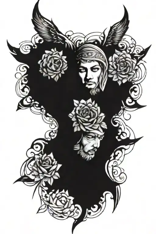 Name Tattoo Amir Hossein