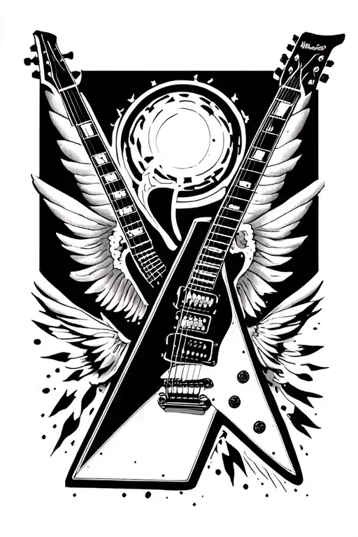 Jackson Flying V Guitar