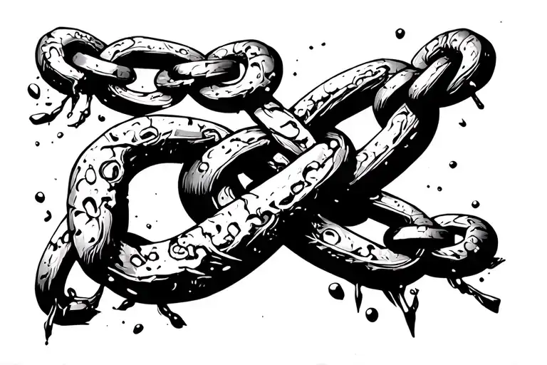 Chain With One Crumbling Link