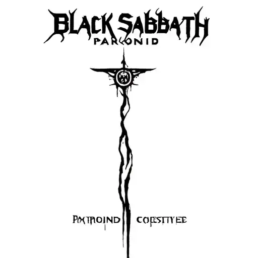 Black Sabbath Paranoid Cover