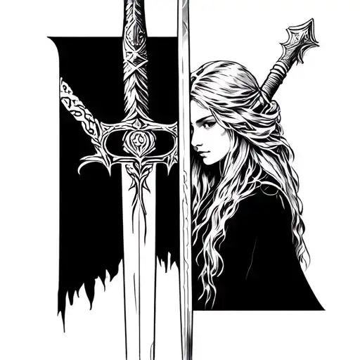 Eomer And Eowyn Siblings Swords