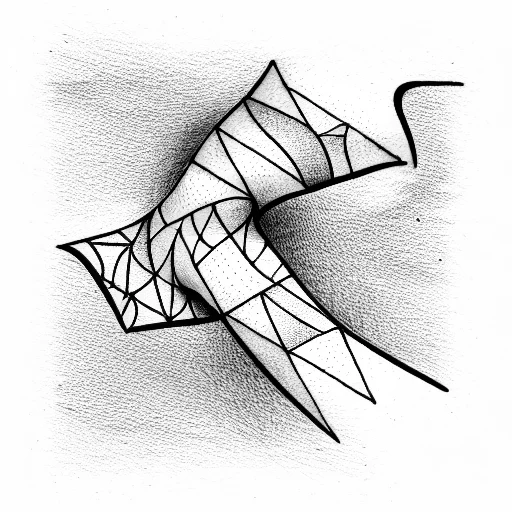 Abstract Geometric Sleeve