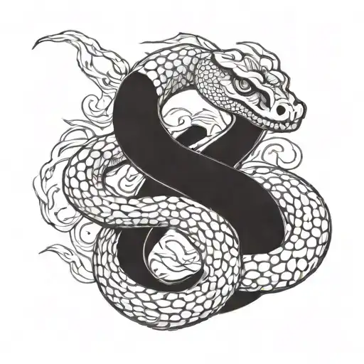 Sekeleton Snake Fire