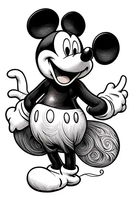 Goofy From Mickey Mouse Long And Wavy