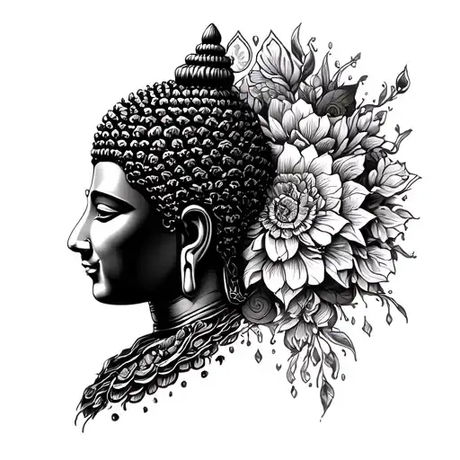It Themed Tattoo And Buddism