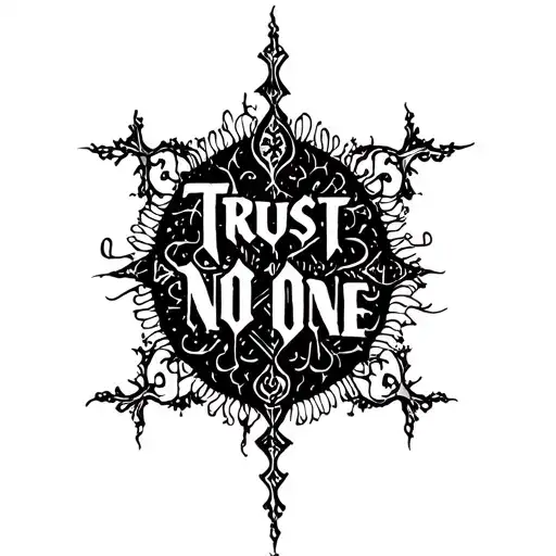 Trust No One With Lyrics Gotica
