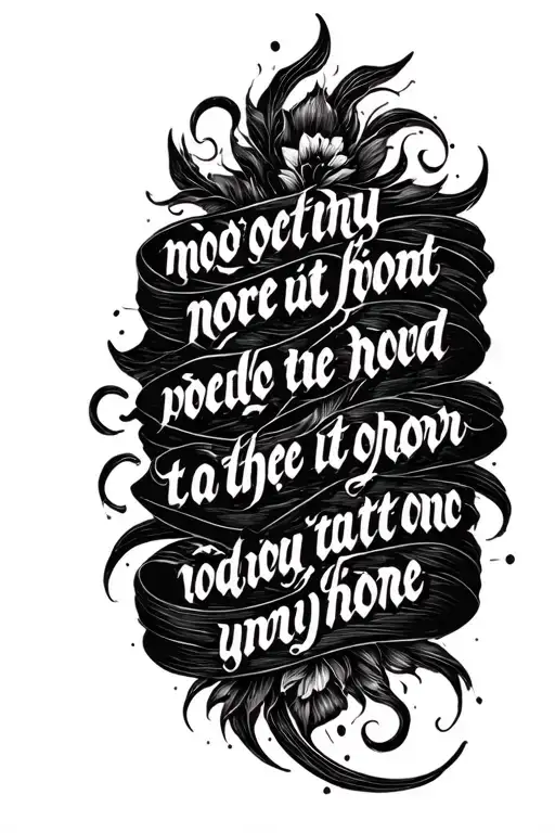 Bible Verse Intertwined