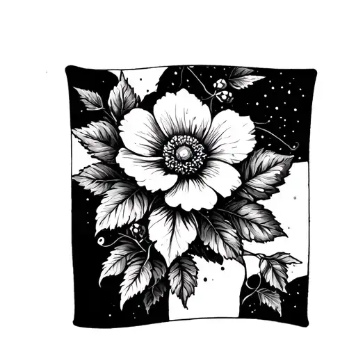 Flower Cuff Bramble