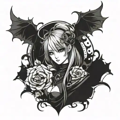 Anime Gothic Inspired