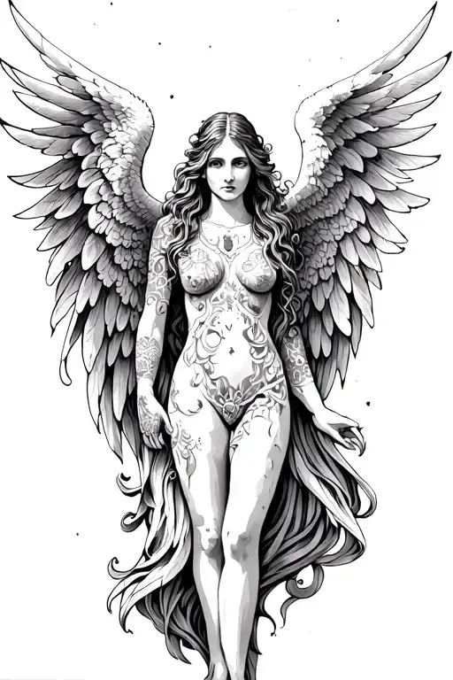 Angel Con Muchas Alas