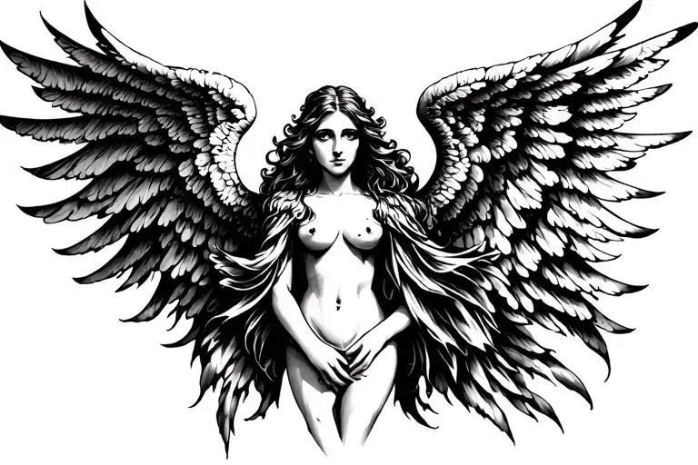 Angel Con Muchas Alas