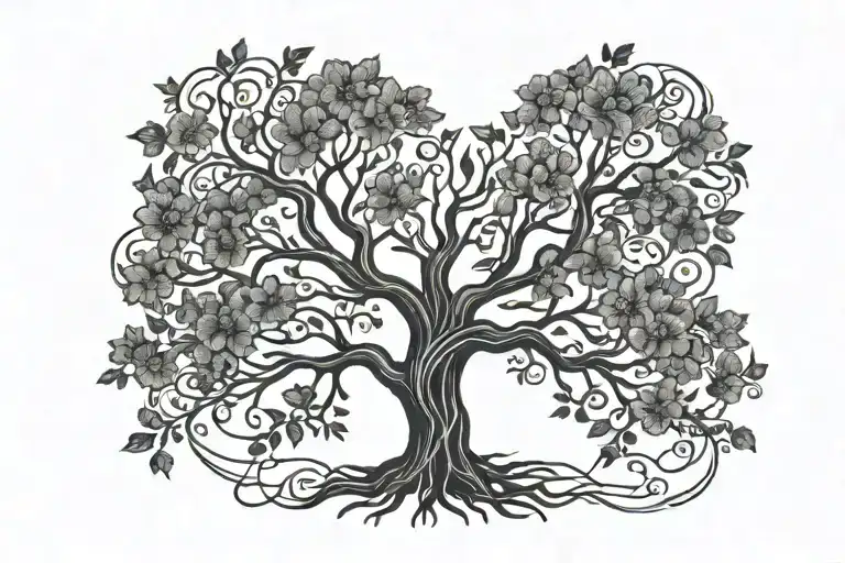 Tree Of Life Intertwined