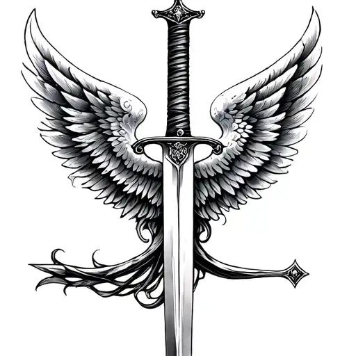 Sword With Wings