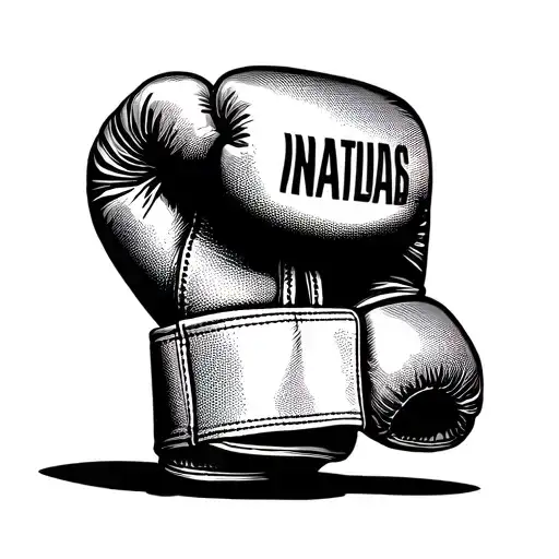 Halftone Boxing Gloves