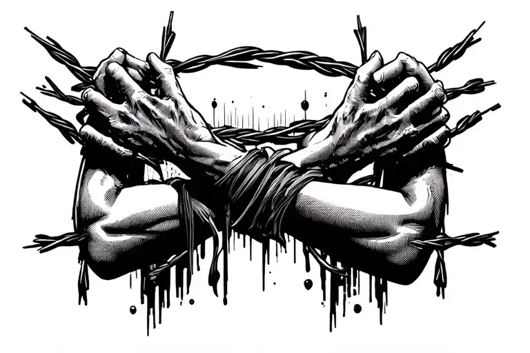 Barbwire Arm Band