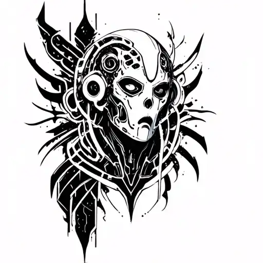 Cyborg Tattoo Ideas Circut Board Windows Kali And Android Logos Incorporated