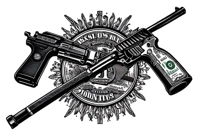 Gun And Money