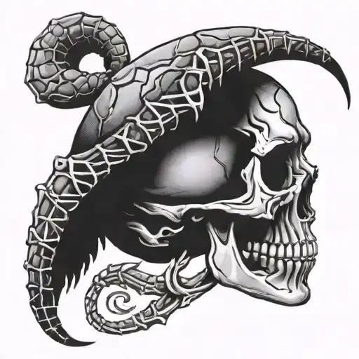 A Skull But It's A Scorpion