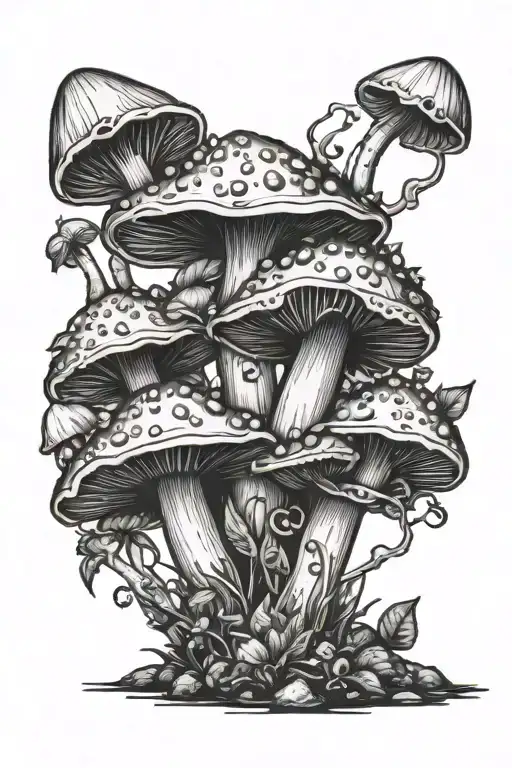 Fairy Core Mushrooms Fairy