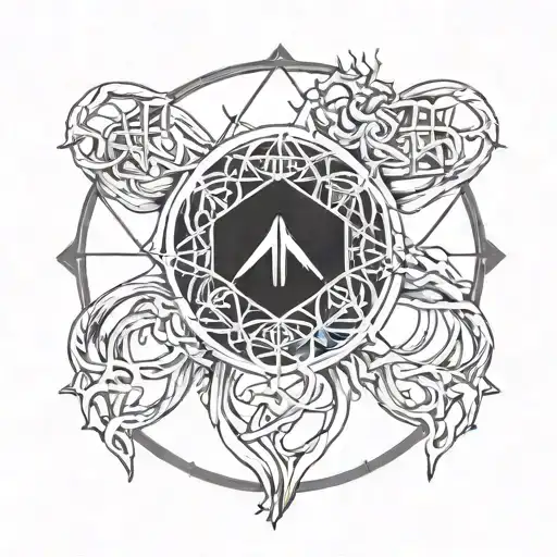 Bring Me The Horizon Logo With Osage-chan