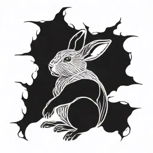 Rabbit Sitting