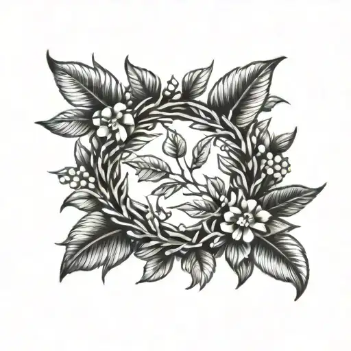 Laurel Wreath Near Apollo