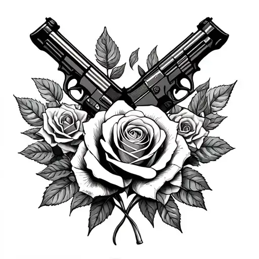 Roses And Guns Money Drugs