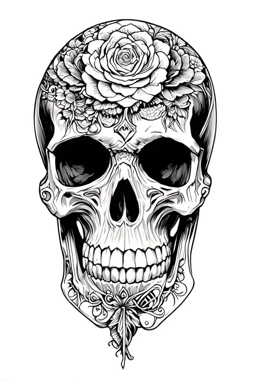 Only Human Skull