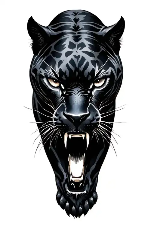 Black Panther Fullbody Image