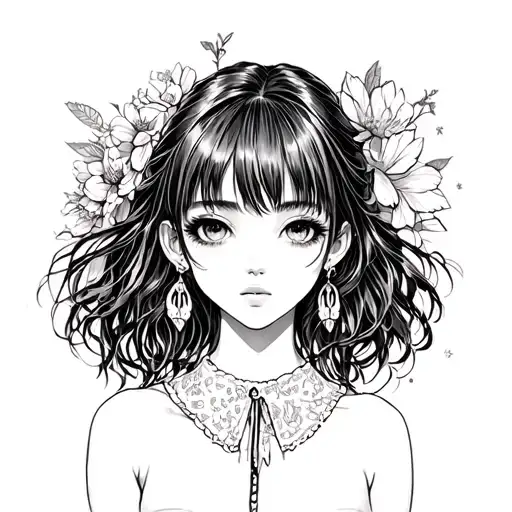 Small Starts And Anime Girl